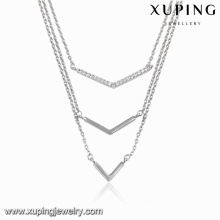 Necklace-00103 Fashion Promotional Cubic Zirconia Jewelry Necklace